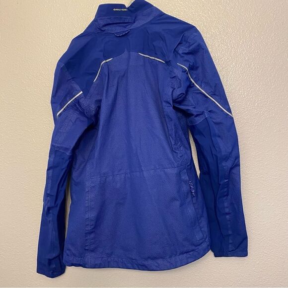 Columbia  Women’s lapis royal blue Rain Jacket waterproof thin coat (no hood) XS - Picture 2 of 13